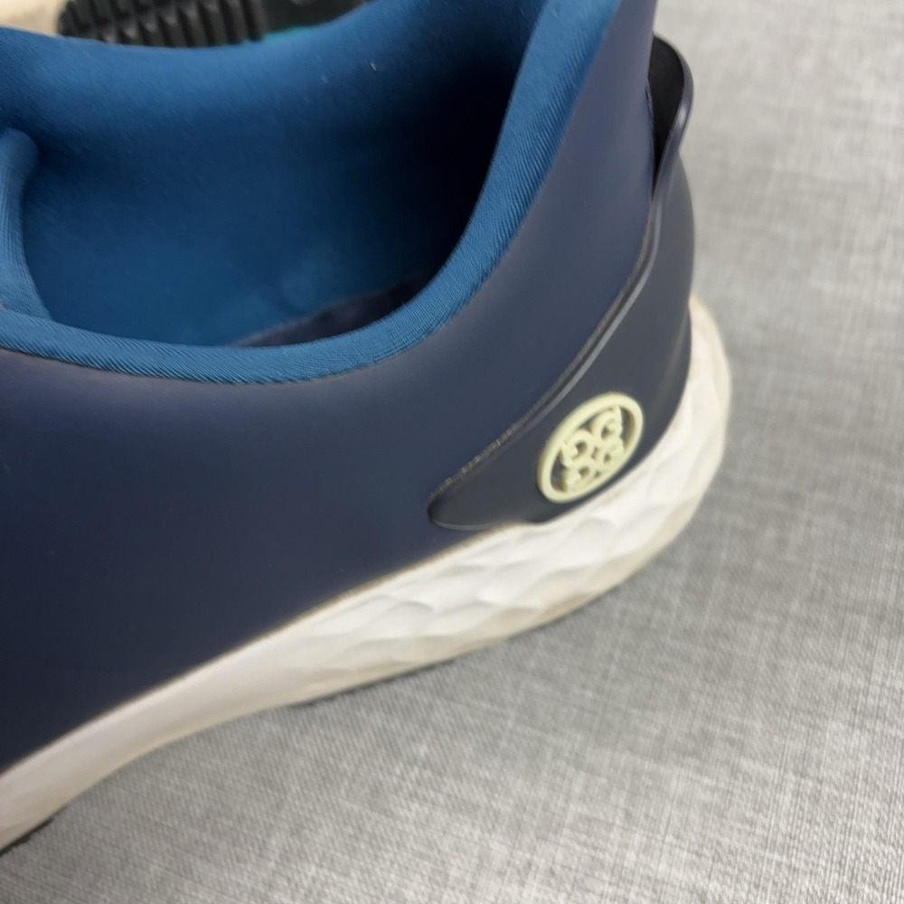 G/FORE Gallivanter Golf Shoes Mens 14 Navy Blue Waterproof Spikeless GMF20EF26 - Picture 3 of 11